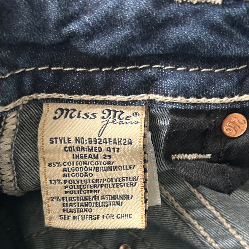 Miss Me mid rise ankle skinny jeans - Picture 3 of 6